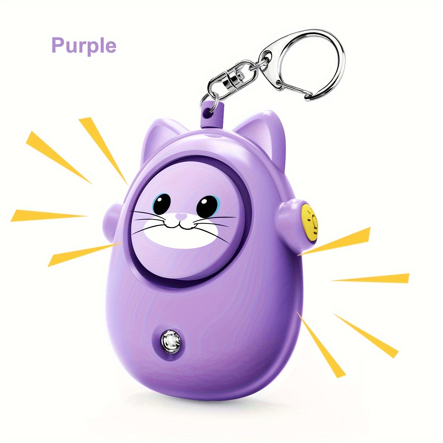 1pc Personal Safety Alarm For Women, 130 DB Loud Self Siren With LED Strobe Light, Personal Security Safe Device, Alarms For Women Elderly